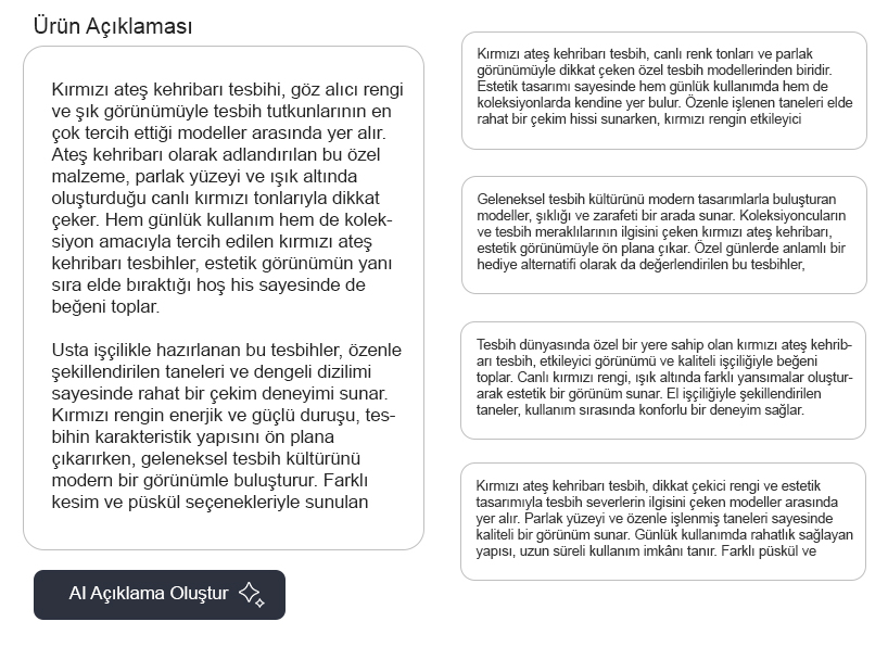 Yapay Zekâ Destekli İçerik Üretimi