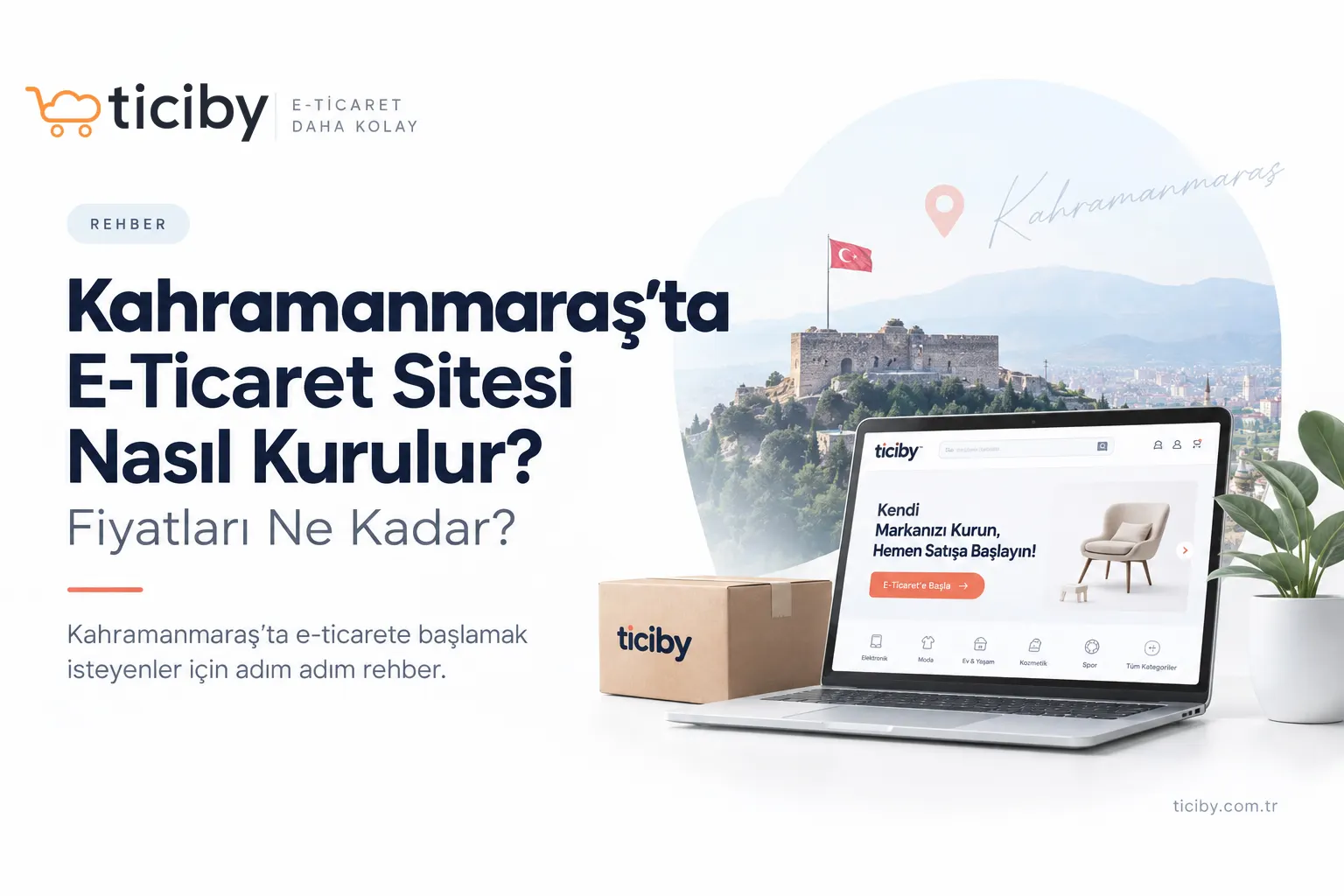 Kahramanmaraş'ta E-Ticaret Sitesi Nasıl Kurulur ve Fiyatları Ne Kadar?